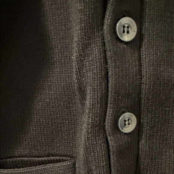 Navy Stratford Cardigan with Logo - Picture 4 of 4